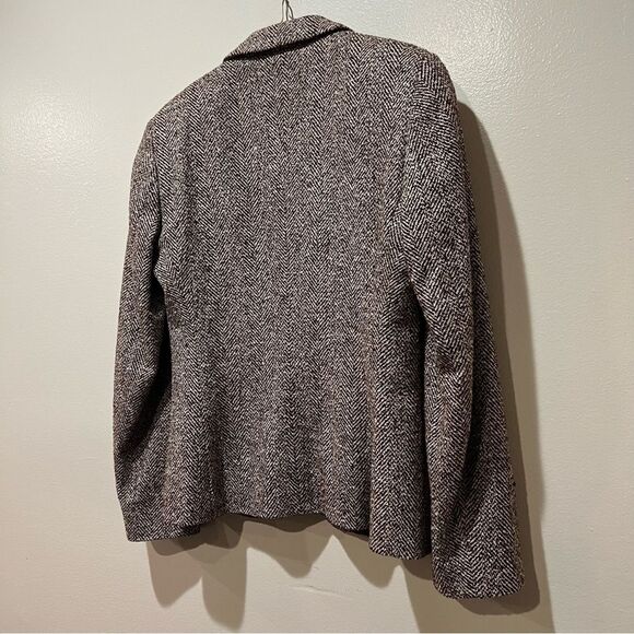 Zanella Schoolboy Tweed Blazer Size 4 - Picture 6 of 8
